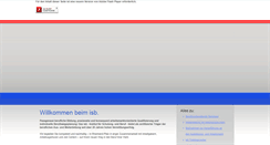 Desktop Screenshot of isb.de