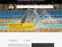 Tablet Screenshot of isb.ac.th